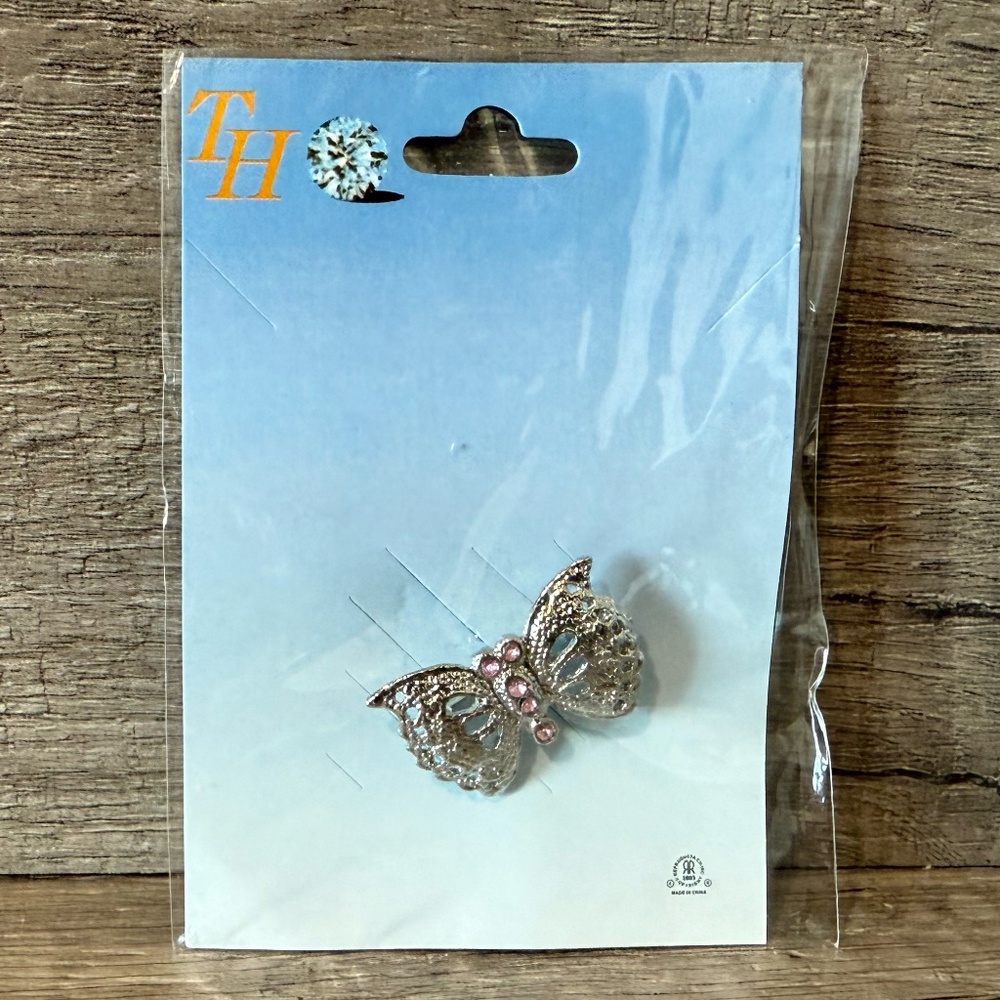 TH Butterfly Brooch